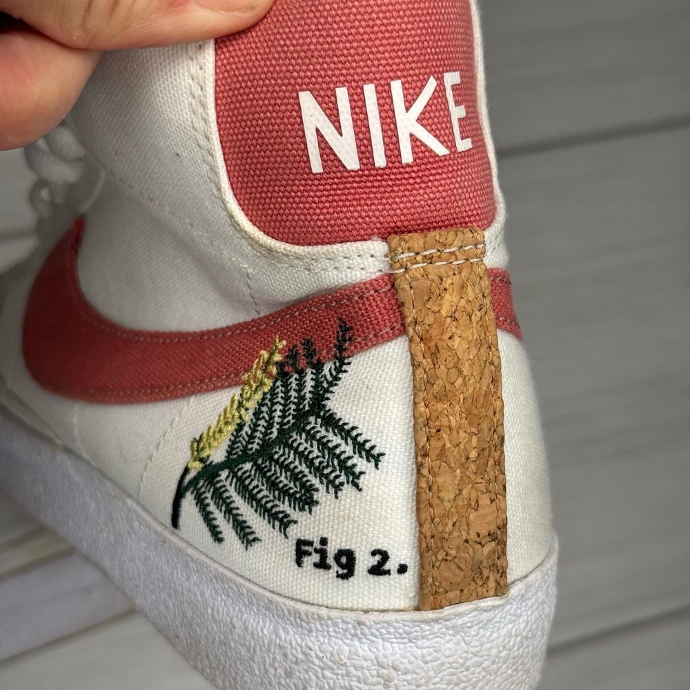 Nike Blazer Mid‎ 77 Sneakers SE Botanical Catechul Cork Casual Shoes Size 7
